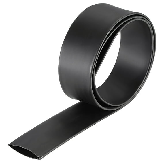 Uxcell Heat Shrink Tubing 1"(25mm) Dia 1.65" Flat Width 3:1 rate Shrinkable Tube Cable Sleeve 1m - Black