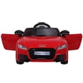 thumbnail image 2 of Topbuy TT RS Mini Tour sur Voiture 12V Jouet Électrique pour Enfants avec Télécommande MP3 Rouge, 2 of 8