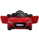 Topbuy TT RS Mini Tour sur Voiture 12V Jouet Électrique pour Enfants avec Télécommande MP3 Rouge – image 2 sur 8