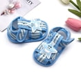 thumbnail image 5 of MHZLDYZ Baby Shoes 12-113 Months Sandals for Children Infant Kids Toddler Walkers Boys Girls Soft Shoes Baby Baby Walking Shoes 12-18 Months Baby Shoes 9-12 Months Boy (Blue,12), 5 of 6