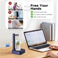 thumbnail image 3 of KLZO Intelligent ABS and 304 stainless steel Multifunctional 1-5 gal Desktop Water Dispenser, Blue, 3 of 18