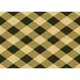 thumbnail image 1 of Ahgly Company Machine Washable Indoor Rectangle Transitional Yellow Area Rugs, 8' x 12', 1 of 7