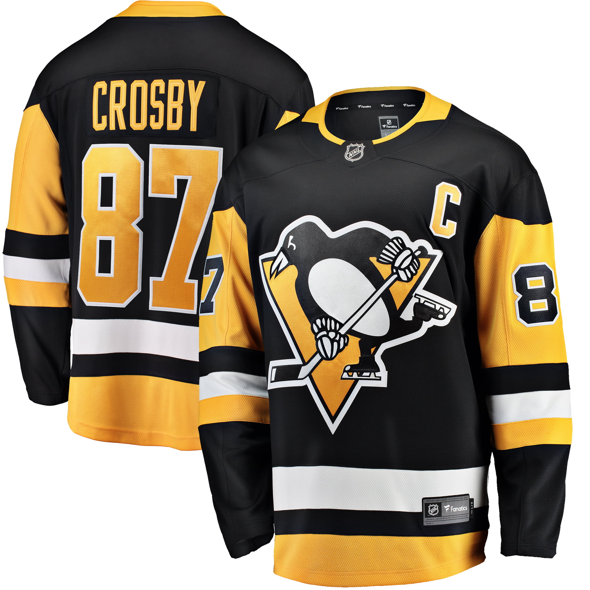 REEBOK Pittsburgh Penguins Player Locker Room Compression Shirt Black White XL 