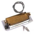 thumbnail image 4 of Mini pastilla humbucker vintage y marco cromado para guitarra eléctrica Les Paul, 4 of 8