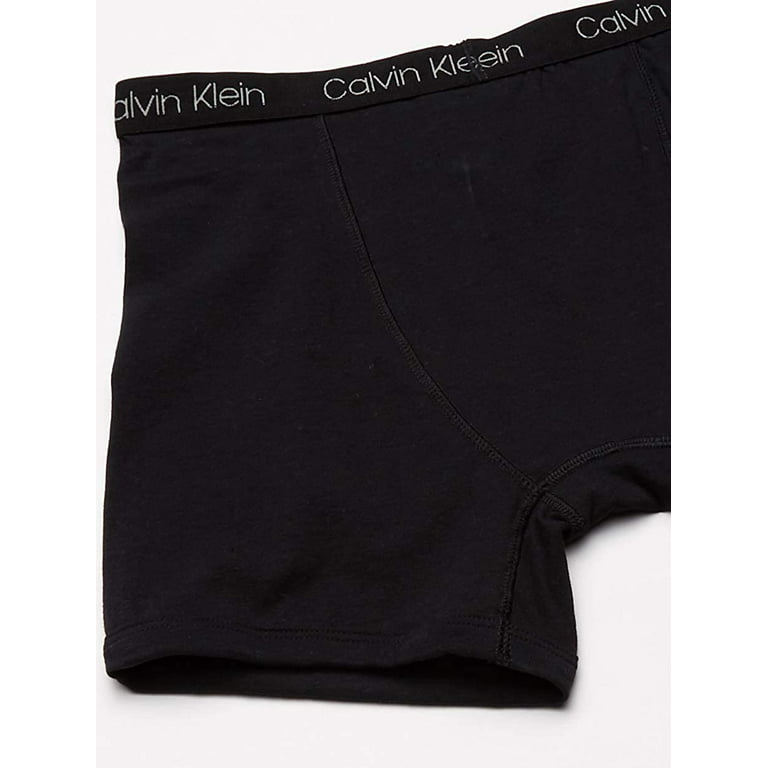 Calvin Klein Men's Cotton Stretch Multipack Boxer Briefs, Black  W/Phantom/Spectrum Blue/Vaporour Gray WBS, Small at  Men's Clothing  store
