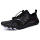 thumbnail image 1 of Zapatos de vadeo JShteea Zapatillas de deporte de goma suave unisex Para La playa Negro 36, 1 of 9