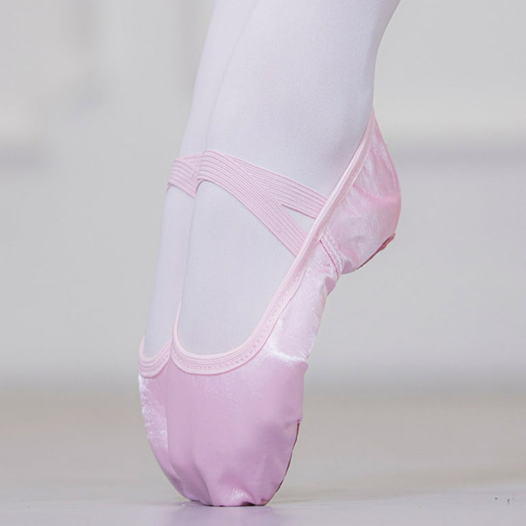 MKHSQHDG Toddler White Sandals Size Ballet Slippers Dance Shoes - Main Image