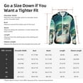 thumbnail image 6 of Picia Watercolor Turtle5 Women's Men's UPF 50+ Sun Protection Hoodie Shirt Long Sleeve SPF Fishing Outdoor UV Hiking Lightweight Shirts-X-Large, 6 of 9