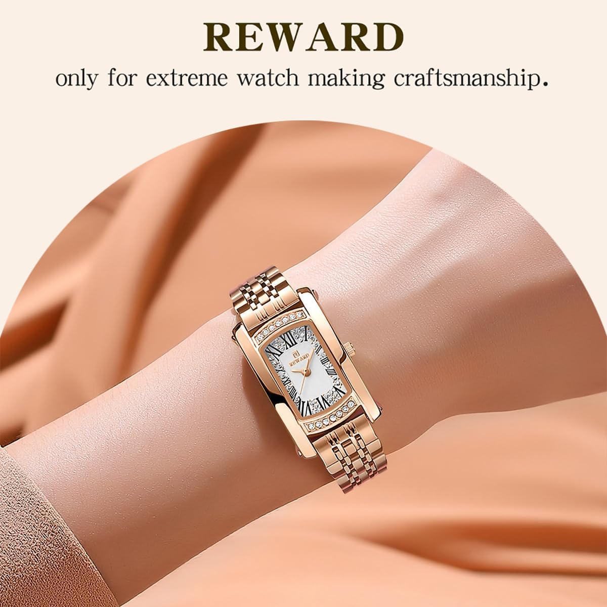 Watches Women with Date Silver Stainless Steel Luxury Ladies Watches with Small Writs Diamond for Women Waterproof Elegant Dress Quartz Analog Women's Wrist Watches Reloj de Mujer