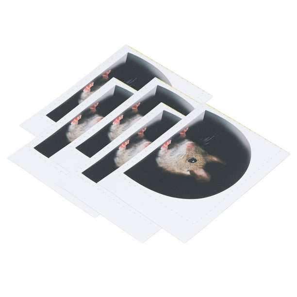 Calcomanías De Pared Con Orificio Para Ratón, Dibujos Animados Fáciles De Aplicar 20PCS Calcomanías De Pared Con Orificio Para Ratón Inofensivas Para Interiores Y Exteriores ANGGREK Otros