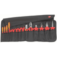 thumbnail image 2 of KNIPEX 15-Piece Tool Roll Bag with Insulated Tools for Wo, 2 of 2