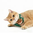 thumbnail image 7 of ToyKingdee Christmas Cat Collars, Adjustable Xmas Pet Bandana Collar with Removable Scarf, Christmas Collar for Kittens Cats, 7 of 7