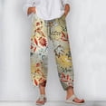 thumbnail image 2 of CLOOCL Women Trousers Plant Maple Leaves 3D Printed Loose Plus Size Long Pants Female Casual Jogging Pants, 2 of 6