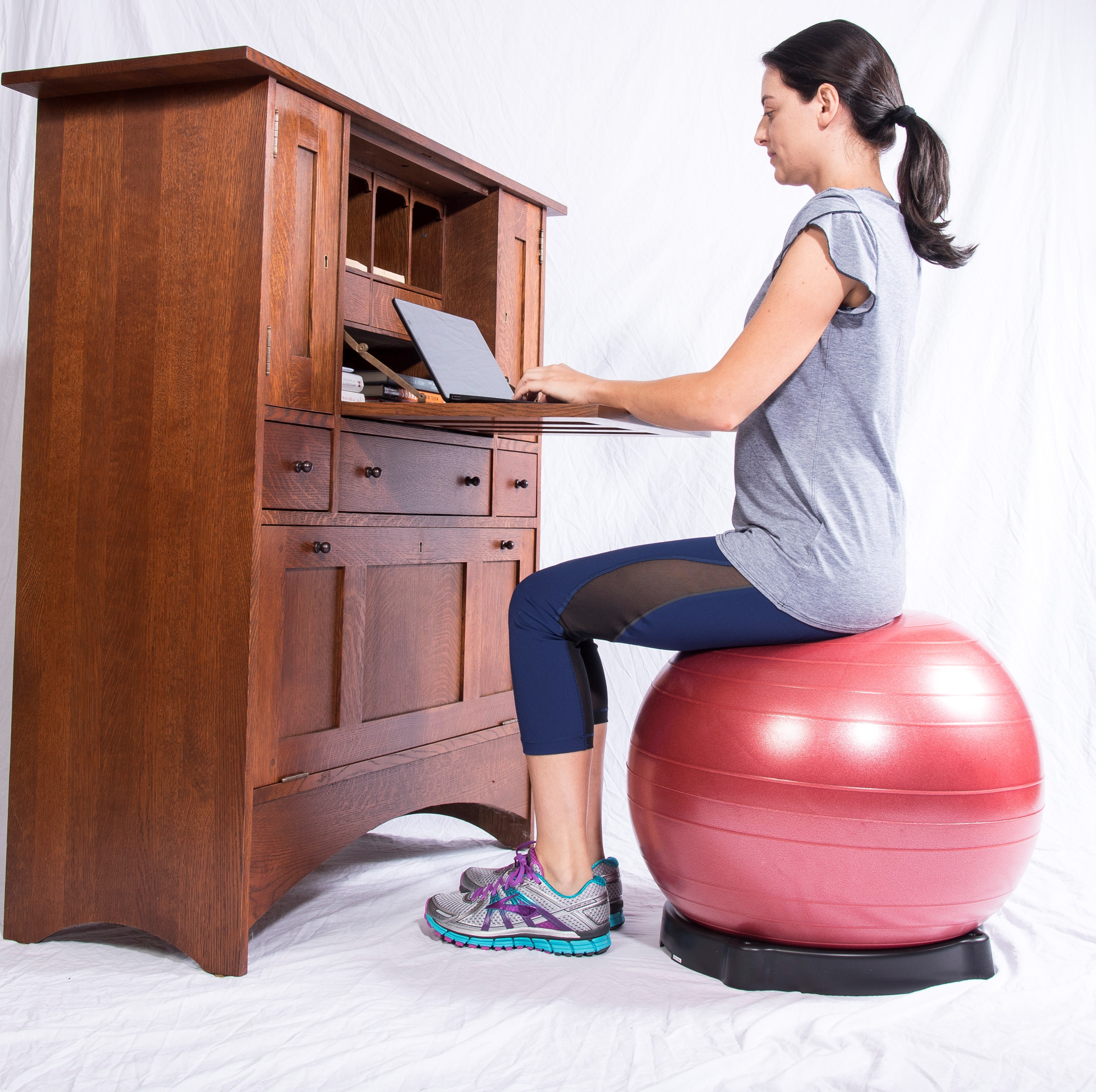 exercise ball seat