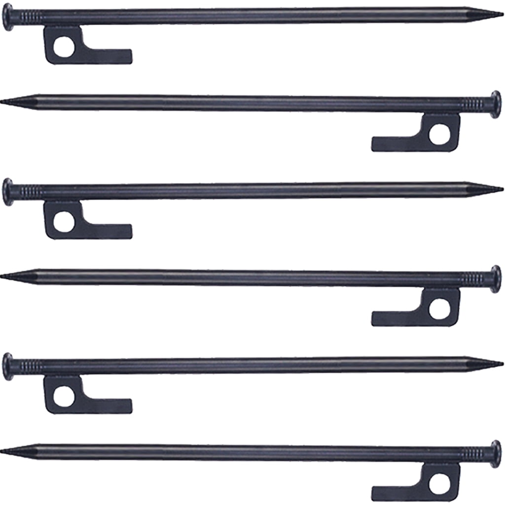 Heavy Type Camping Stakes for Tents Sand Beach Rustproofed Steel Secure Windproofed Multiple Surfaces Application