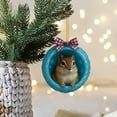 thumbnail image 4 of Horivan 3 Packs Exquisite Animals Series 2D Acrylic Backpack Car Pendant Cute Decorations for Adults Kawaii Aesthetic Accessories Keychain Gift, 4 of 7