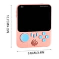 thumbnail image 3 of Adult Lunch Boxes and Bags 3.5-inch Large Screen 666 In One Handheld Game Machine Handheld Computer Nostalgic Classic Childrens Puzzle Toy Game Machine Big Screen, 3 of 6