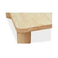 thumbnail image 3 of Moe's Home Collection Oregon Square Coffee Table Blonde Wood Coffee Tables, 3 of 6
