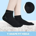 thumbnail image 2 of STONCEL Women's 5-Pack Cotton Low-Cut Ankle Socks, Soft & Breathable, 2 of 7