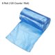 thumbnail image 4 of Bolsas de basura pequeñas Uxcell de 0.5 galones, bolsas de basura azules, 8 rollos / 240 unidades, 4 of 5