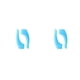 thumbnail image 4 of Qarigey Tapones de vidrio Cómodos 1 par Elástico Antideslizante Ligero Equipo de belleza para niños Adultos Azul claro Azul claro 2piezas, 4 of 6