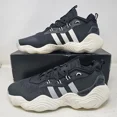 thumbnail image 1 of Men's Ad-id-as Trae Young 3 Comfy Black White Basketball Shoe / IE9362 / Size 11.5, 1 of 6