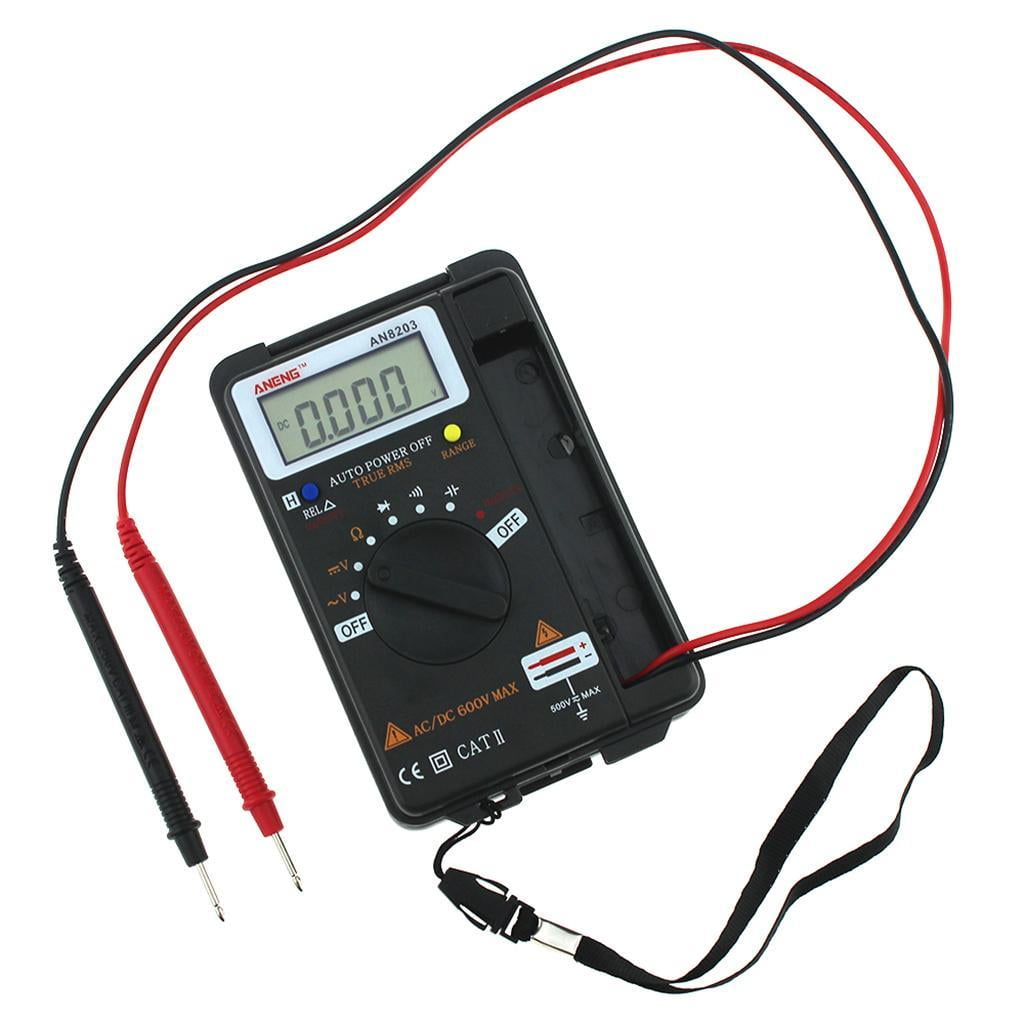 VC921 Multimeter Pocket Capacitance Tester Digital Meter Data Hold Tester 