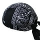 thumbnail image 5 of Gorro de bandana BLESIY suave a prueba de secado duradero para mujeres motocicletas ejercicio Púrpura Negro, 5 of 5