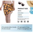 thumbnail image 6 of KLL Cartoon Pizza Print Women's Sarong Coverups Short Bathing Suit Wrap Skirt Beach Wrap Swimsuit Cover Ups, 6 of 6