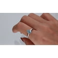 thumbnail image 5 of Gin & Grace 10KT Natural WG Aquamarine accent Ring, 5 of 6