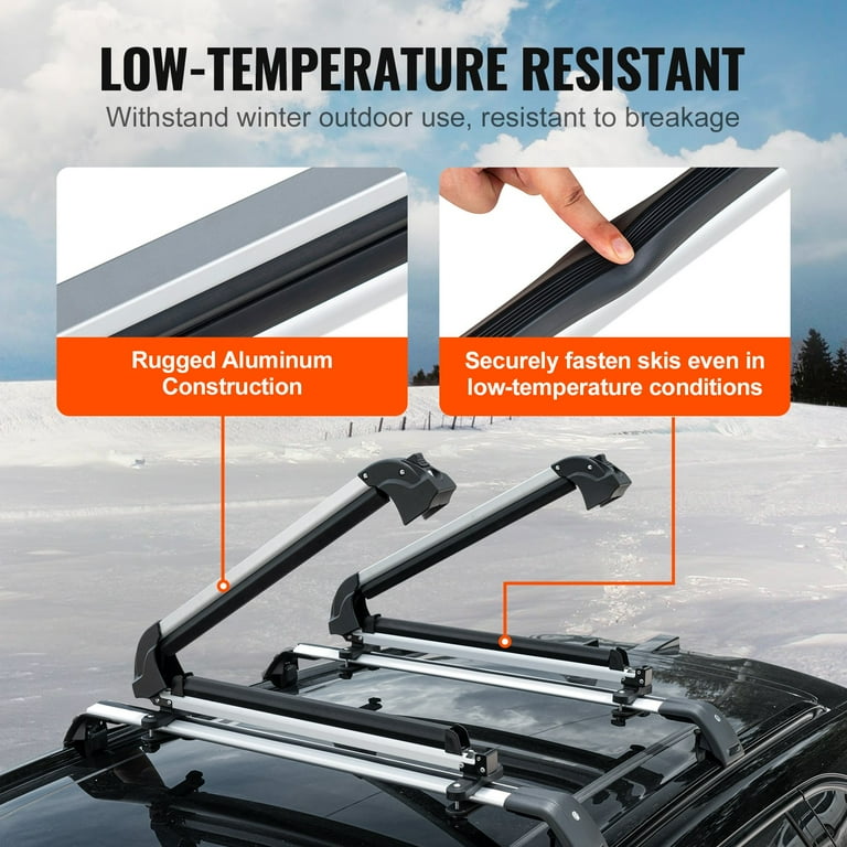Amazon.com: Leader Accessories Car Ski Snowboard Roof Racks