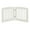 White/White/Solid Wood, variant on Camaflexi Ruffluv 2 Panel Wooden Dog Gate 24” Animal Barrier Pet Gate, Gray 100% Solid Wood