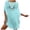 Sky Blue, variant on Swimsuit Coverup for Women Batwing Sleeve Crewneck Tassel Hem Crochet Loose Beach Cover Up Dress Bathing Suit Dress