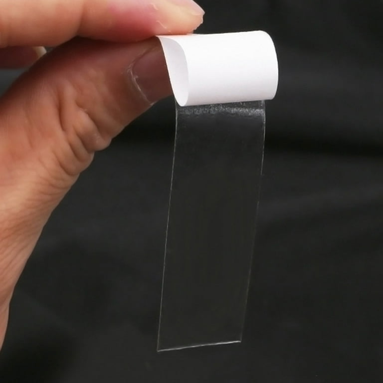 Risqué Double Sided Tape for Fashion Clothes Skin, Fabric Tape & Body Tape, Strong Multi Use Transparent Clear Color