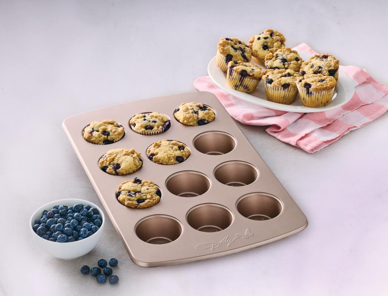 Dolly Parton 12 Cup 05mm Non Stick Muffin Pan
