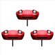 thumbnail image 1 of 3X Gancho para Llaves Antiguo Montado en la Pared, Estilo Clásico, Estante para Almacenamiento de Llaves en la Puerta, para Definir un Espacio Despejado en el Hogar. Rojo Miata, 1 of 3