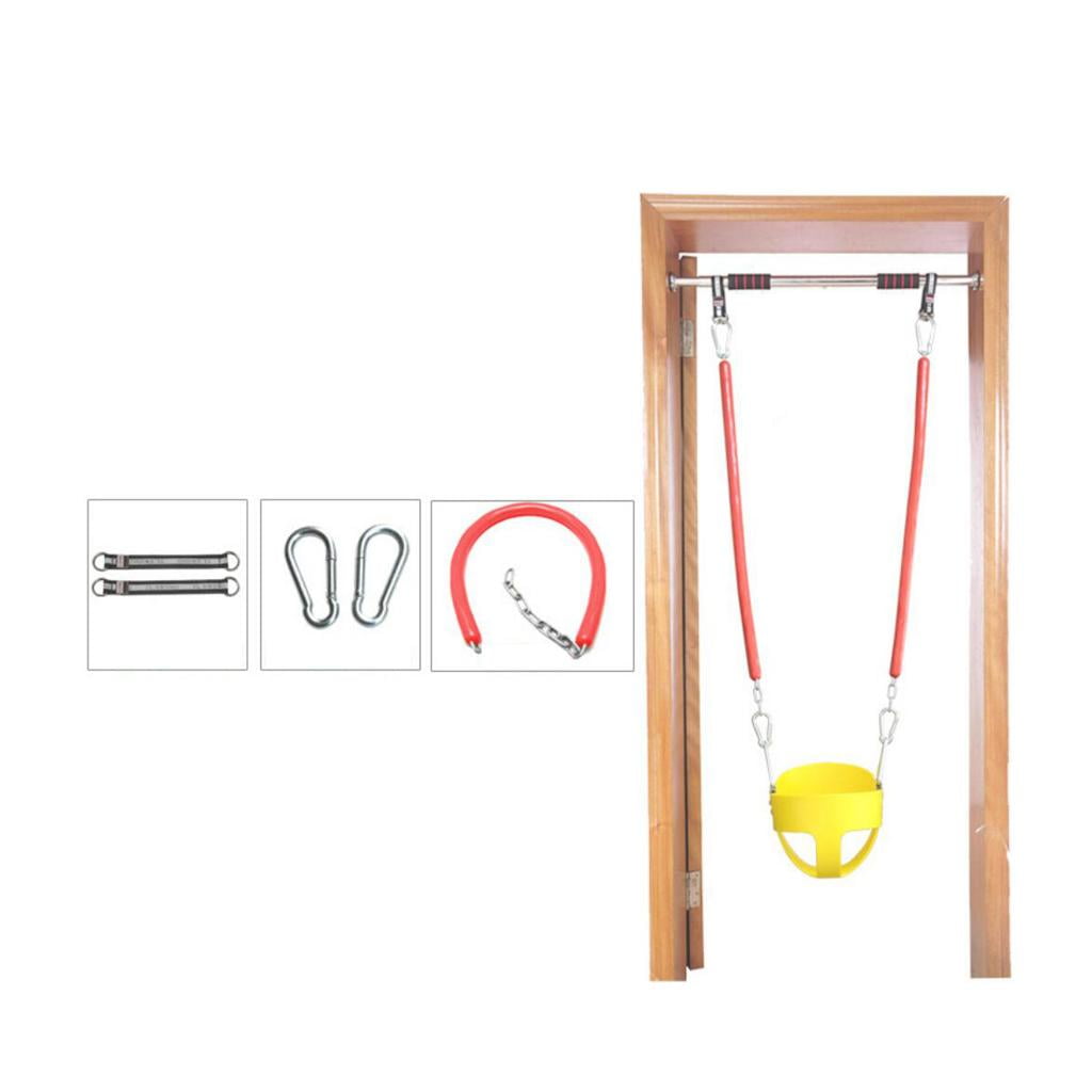 LeeQinersw Kids/Baby Heavy Duty Full Bucket Swing Seat Home Garden Fun Yard Toy Yellow