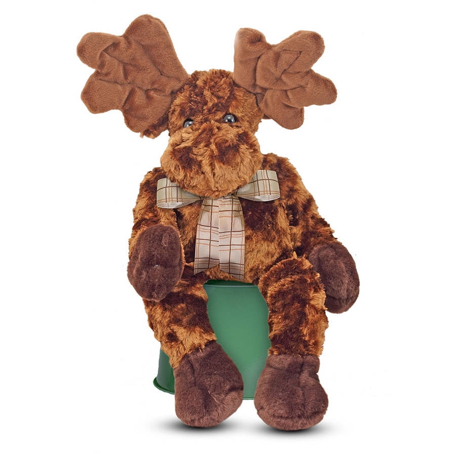 Melissa & Doug Maximillian Moose Stuffed Animal (nearly 2 feet tall) - Walmart.com