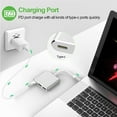 thumbnail image 3 of USB C to HDMI Adapter,Type C USB 3.1 to HDMI 4K/USB 3.0/USB C Converter Cable Charging Port Adapter Cable Compatible MacBook, Chromebook Pixel, Samsung Galaxy S8/S9/Note 8/Note 9 Silver, 3 of 10