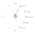 thumbnail image 3 of Etiqueta engomada de acrílico, reloj de pared de acrílico DIY Reloj de pared Etiqueta Reloj Diseño de próxima generación, 3 of 13