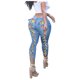 thumbnail image 1 of Pantalones Control Demasiado Gibobby Estilo Elegante Casual Aqua S, 1 of 5