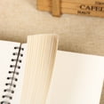thumbnail image 5 of Gonyden 2 Pcs Notebooks Spiral Coil Notepad Tape Notebook Kraft Paper Notebook Sketchbooks, 5 of 6