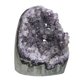 thumbnail image 1 of Geoda de amatista morada oscura leyfeng Piedra de curación, 1 of 8