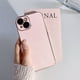 thumbnail image 4 of Funda Para iPhone X XS XR 11 12 13 14 14 Plus Pro Max Astronauta Rosa Suave TPU, 4 of 4
