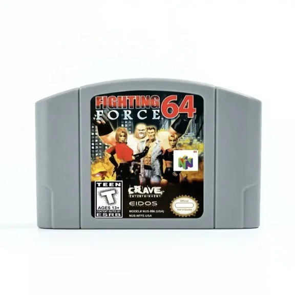 Fighting Force 64 - N64 Game Cartridge (US Version)​​