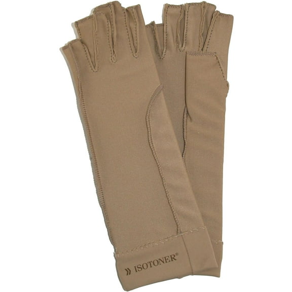 Isotoner Open Finger Therapeutic Glove, X-Small