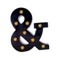 thumbnail image 4 of Luz de marquesina BLESIY con símbolo de ampersand LED luz cálida, 4 of 7
