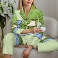 thumbnail image 6 of Sikiie Frog Amanita Mushroom Pajamas for Women Set, Womens Pajama Sets, Lounge Sets for Women, 2pjs for Women-XX-Large, 6 of 7