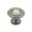 Antique Nickel, variant on Schaub And Company 703 Baroque 1-1/4" Traditional Round Ringed Luxury Solid Brass Mushroom