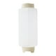 thumbnail image 1 of Botella exprimible para condimentos, doble cabezal, apta para uso alimentario, comercial, vacía, reutilizable. gorras beige, 1 of 7